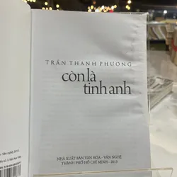 CÒN LÀ TINH ANH- TRẦN THANH PHƯƠNG 688263