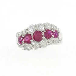 Nhẫn Ruby PT900 1.10CT 666591