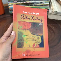 [Chữ Ký Tác Giả, Có Vết Bút Bìa Trước] - II Thơ: Chiều Xuống (Suy Tư Trắng 2) - Thuỷ Anh