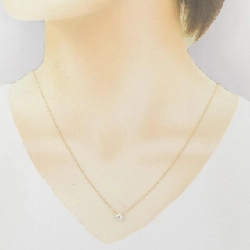 K18YG Dây chuyền kim cương 0.315CT H SI2 3EXT - Hàng hiệu Chính hãng 875456