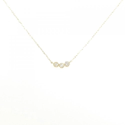 K18YG Dây chuyền kim cương 0.20CT - Hàng hiệu Chính hãng