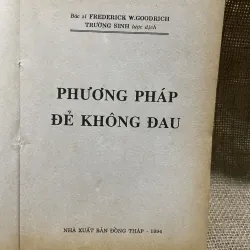 Đẻ không đau -Bác sĩ FREDERICK W.GOODRICH TRƯỜNG SINH lược dịch 800374
