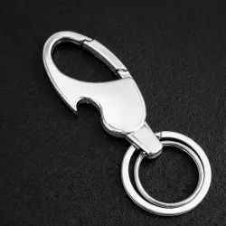 Móc Khóa Kim Loại Bọc Da Cao Cấp 1036679