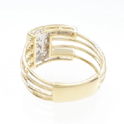 Nhẫn kim cương K18YG/K18WG 0.32CT 673119