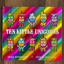 Combo 4 sách: TEN LITTLE UNICORNS / MONSTERS / DINOSAURS / PRINCESSES