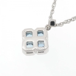 Dây chuyền Aquamarine PT900/PT850 Hoa 0.88CT - Hàng hiệu Chính hãng 859509
