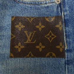 Quần jeans Monogram Patch Louis Vuitton FQPA41GM1 648598