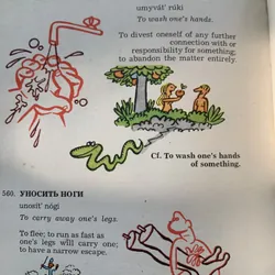 Sách học tiếng Nga: A BOOK OF RUSSIAN IDIOMS ILLUSTRATED, Tilman 3d stereotype edit 713165