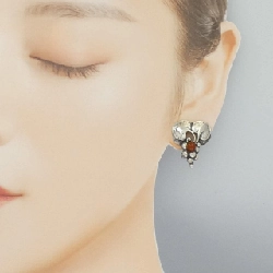 George Jensen Bông tai Carnelian - Hàng hiệu Chính hãng 846217