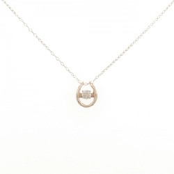 K18PG Dây chuyền kim cương 0.11CT - Hàng hiệu Chính hãng