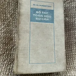 Sổ tay toán học sơ cấp - sách đẹp ;490 trang 