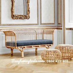 Ghế sofa mây tự nhiên tay xòe 695573