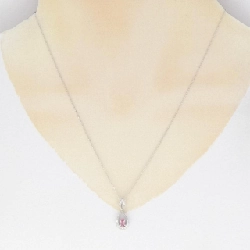 K18WG Sapphire Necklace 0.318CT - Hàng hiệu Authentic 862115