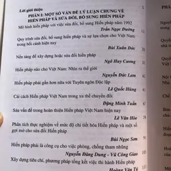 Bàn về sửa đổi và bổ sung Hiến pháp 1992 711648