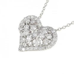 Ponte Vecchio Dây chuyền trái tim kim cương 0.95CT - Hàng hiệu Authentic 845834