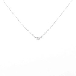 K10WG Solitaire Diamond Necklace - Hàng hiệu Authentic