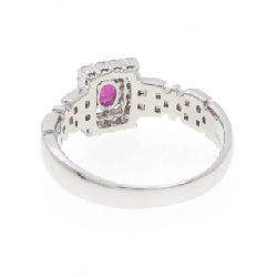 Nhẫn ruby PT900 0.41CT 666986