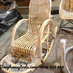 Ghế thư giãn bập bênh mây tre 957477