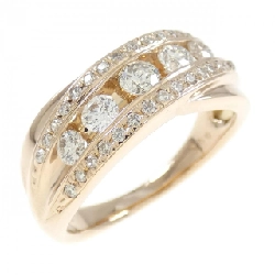 Nhẫn kim cương K18PG 0.50CT