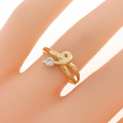 Nhẫn kim cương K18YG 0.13CT - Hàng hiệu Authentic 851755