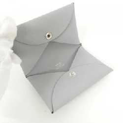 【Sản phẩm chưa sử dụng】Thẻ đựng thẻ Hermes Calvi 044164CK 622378