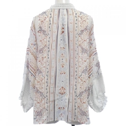 HERMES GUEPARDS ET PALMETTES 5E0626DU Áo thun 628070