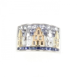 Nhẫn Sapphire Ba Màu K18 1.43CT 670173