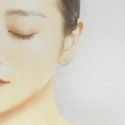 K18YG/ST Bông tai kim cương 0.207CT 0.212CT G VS2 Tốt - Hàng hiệu Chính hãng 873946