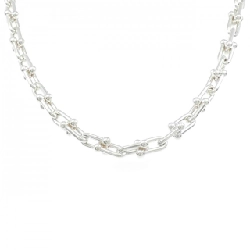 Dây chuyền liên kết nhỏ Tiffany Hardware - Hàng hiệu Authentic