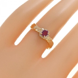 Nhẫn Ruby K18YG 0.22CT - Hàng hiệu Chính hãng 855694