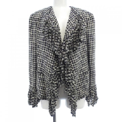 【Mã giảm giá】Áo khoác không cổ CHANEL