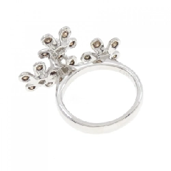 Nhẫn kim cương 750WG hoa 0.20CT 673227