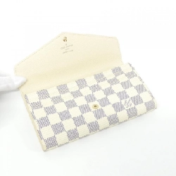 Ví Louis Vuitton Damier Azur Portefeuille Sara N63208 621741