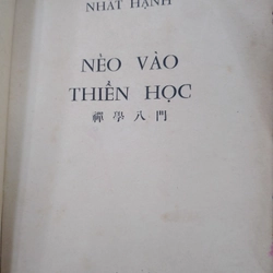NẺO VÀO THIỀN HỌC - NHẤT HẠNH
 496630