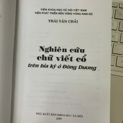 NGHIÊN CỨU CHỮ VIẾT CỔ TRÊN BIA KÝ Ở ĐÔNG DƯƠNG - THÁI VĂN CHẢI 709420