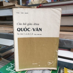 CÂU HỎI GIÁO KHOA QUỐC VĂN