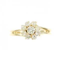 Nhẫn kim cương hoa K18YG 0.32CT - Hàng hiệu Chính hãng 857112