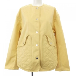 Áo khoác HERMES với chi tiết cưỡi ngựa 5E0163DQ không có cổ