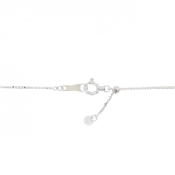 Dây chuyền Sapphire K18WG 0.61CT - Hàng hiệu Chính hãng 859171