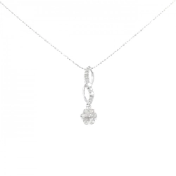 PT900/K18WG Hoa Hồng Kim Cương Dây Chuyền 0.55CT - Hàng hiệu Chính hãng