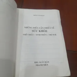 Những điều cần thiết về SỨC KHỎE - THỂ CHẤT - TINH THẦN - TRÍ TUỆ 597876