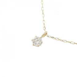 K18YG Solitaire Dây chuyền kim cương 0.05CT - Hàng hiệu Chính hãng 863669