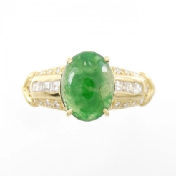 Nhẫn Ngọc Bích K18YG 1.15CT 666879