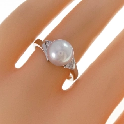 Nhẫn ngọc trai Akoya PT900 8.5mm - Hàng hiệu Authentic 851378