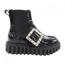 Giày bốt ROGER VIVIER Viv' Go-Thick Buckle - Hàng hiệu Chính hãng