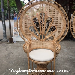 Ghế đuôi công mây tre 483215