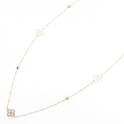 K18PG Hoa Kim Cương Dây Chuyền 1.00CT - Hàng hiệu Chính hãng 848009