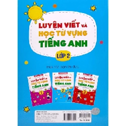 Luyện Viết Và Học Từ Vựng Tiếng Anh Lớp 2 - Theo Chương Trình Family And Friends (National Edition) - Mai Lan Hương, Hà Thanh Uyên 288727