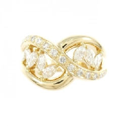 Nhẫn kim cương K18YG 0.63CT 667697