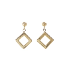 K18YG Bông tai - Hàng hiệu Chính hãng